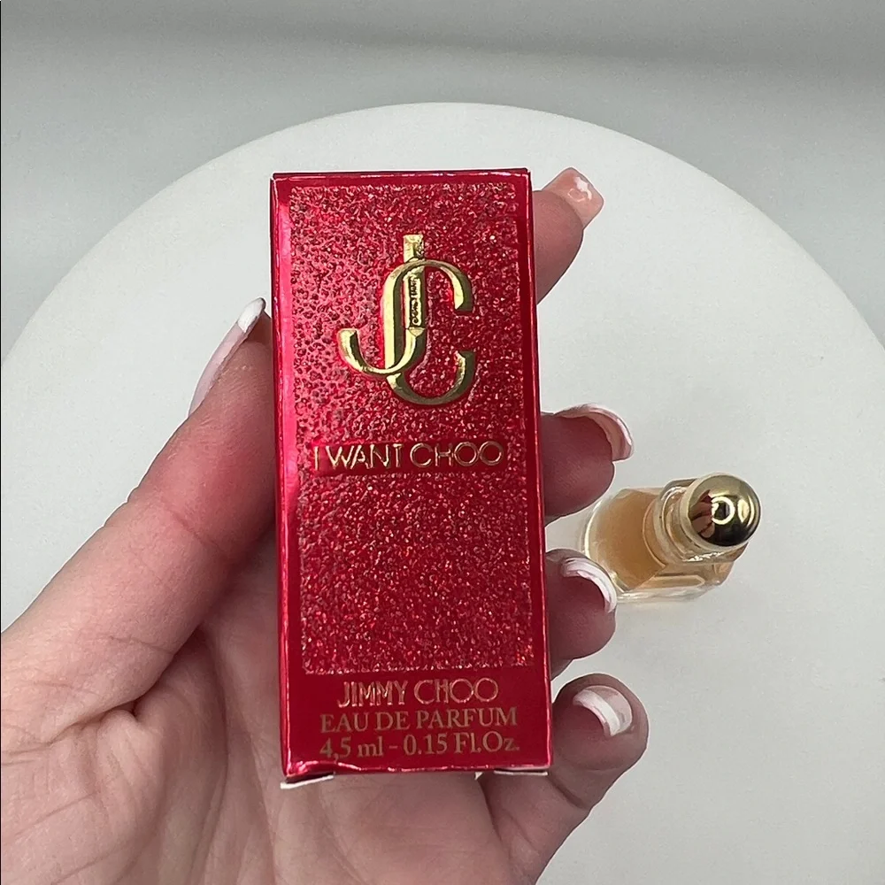 Jimmy Choo I Want Choo 4.5ml 0.15oz EDP Dabber. Not a spray.